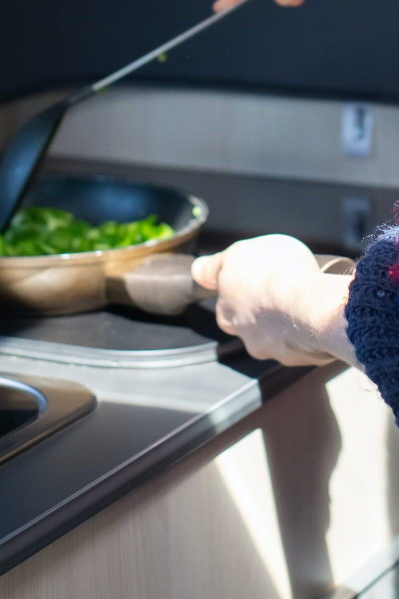 Cocinando en ruta
